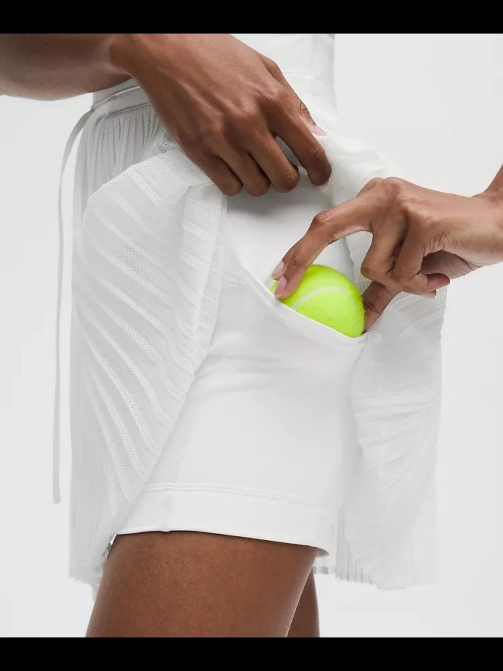 lululemon athletica White Athletic Skort